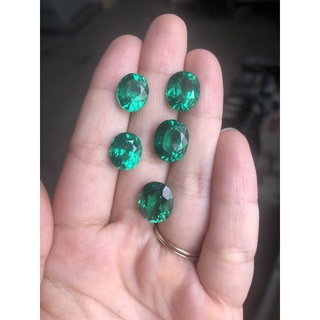 Đá thuỷ tinh núi lửa dáng oval- 1 viên