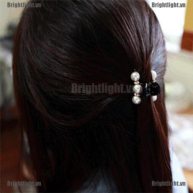 Tóc Giả Đính Ngọc Trai Phong Cách Hàn Quốc