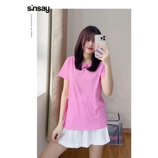 Áo thun nữ basic - Hàng hiệu vợt Sale