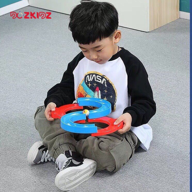 Đồ chơi thông minh - Di chuyển bi thăng bằng trên đường ray ố 8 - DOZKIDZ