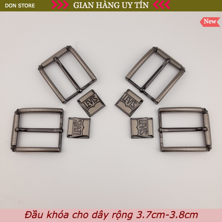 [INOX 100%] Đầu Khóa Dây Nịt Kiểu Kim Cài Cho Dây Rộng 3.6-3.8cm Hàng Loại Tốt Có Bán Sỉ SLL