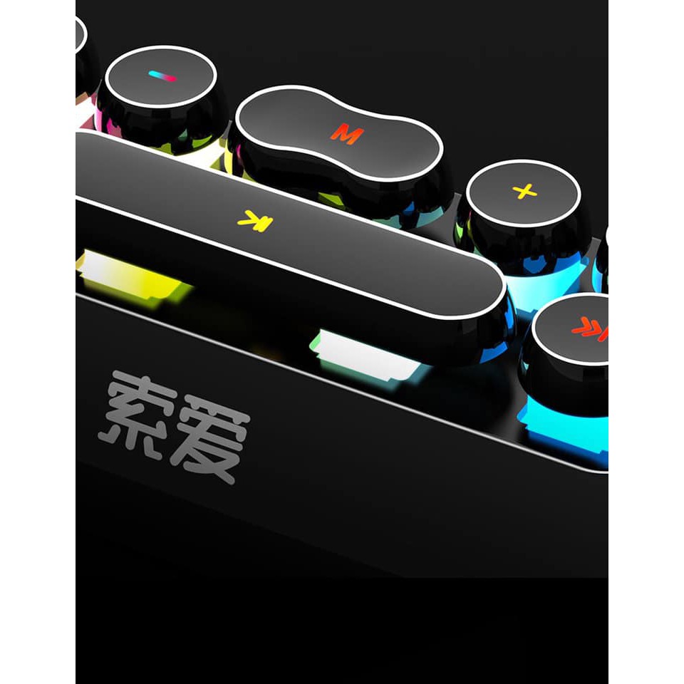 Loa gaming soaiy SH19 đèn led quang phổ RGB siêu sắc màu