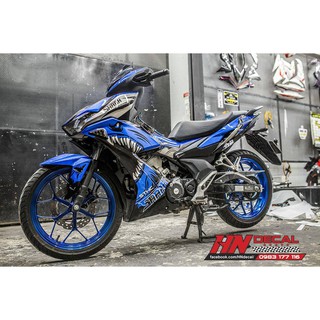 Tem Trùm Winner X Bạc Xanh Cá Mập