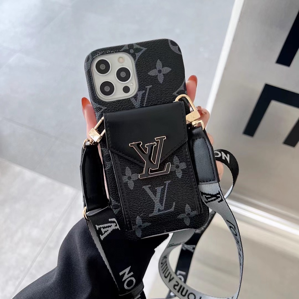 Ốp Điện Thoại Cao Cấp Có Dây Đeo Chéo Cho iphone15promax i14promax i15 i14 xs max i11 pro 2023