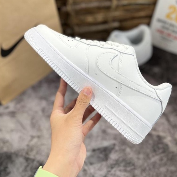 Giày Thể Thao Sneaker  Af1 Full Trắng AirFoce1 White