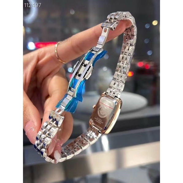 Đồng hồ nữ longin , dây thép , size 20x26mm