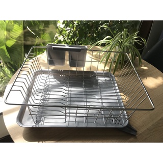 RỔ ÚP CHÉN INOX CÓ KHAY HỨNG NƯỚC