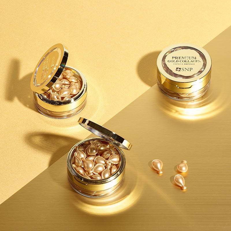 Viên Collagen Dưỡng Da Chống Lão Hóa, Cấp Ẩm Da SNP Premium Gold Collagen Capsule Ampoule | BigBuy360 - bigbuy360.vn