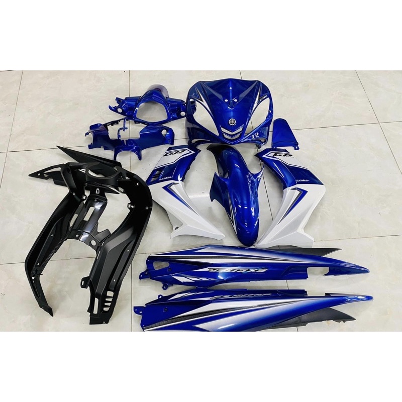 Áo GP 2010 xanh trắng chính hãng