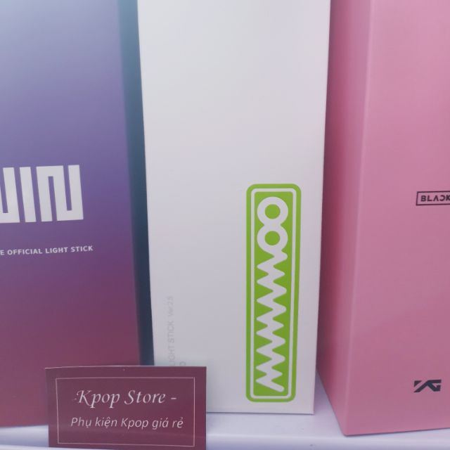 Có sẵn official Lighstick MAMAMOO gậy cổ vũ nguyên seal.