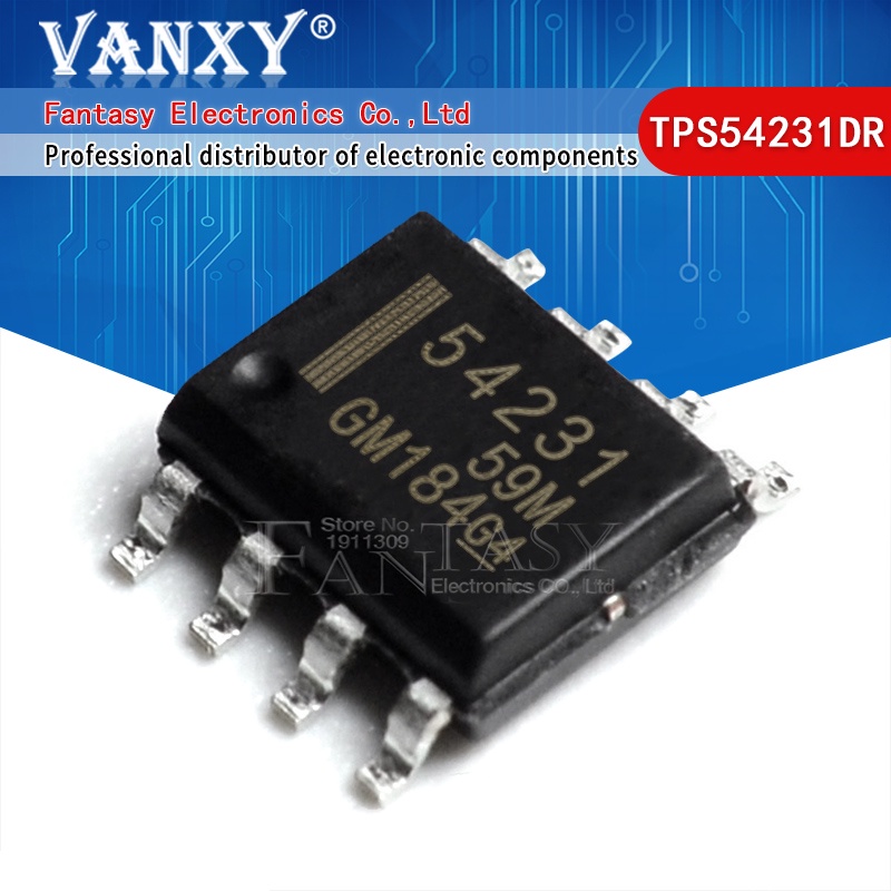 Bộ 10 Linh Kiện Điện Tử TPS54231DR SOP-8 TPS54231D SOP TPS54231 54231 SOP8 Mới