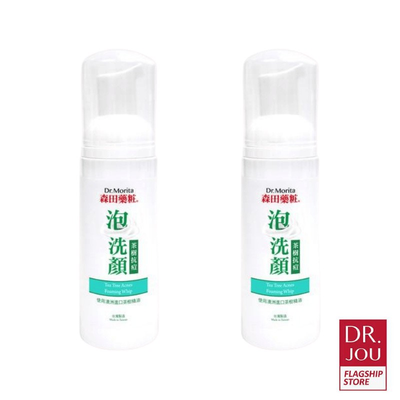 [DATE T8/2024] Sữa rửa mặt Dr.Morita Tea Tree Acnes Foaming Whip 145ml