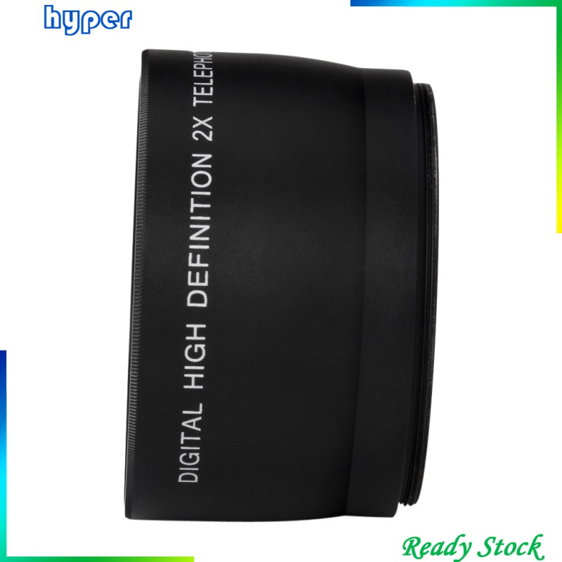 Bộ Chuyển Đổi Ống Kính 52mm 2X Cho Canon Nikon Sony Pentax DSLR