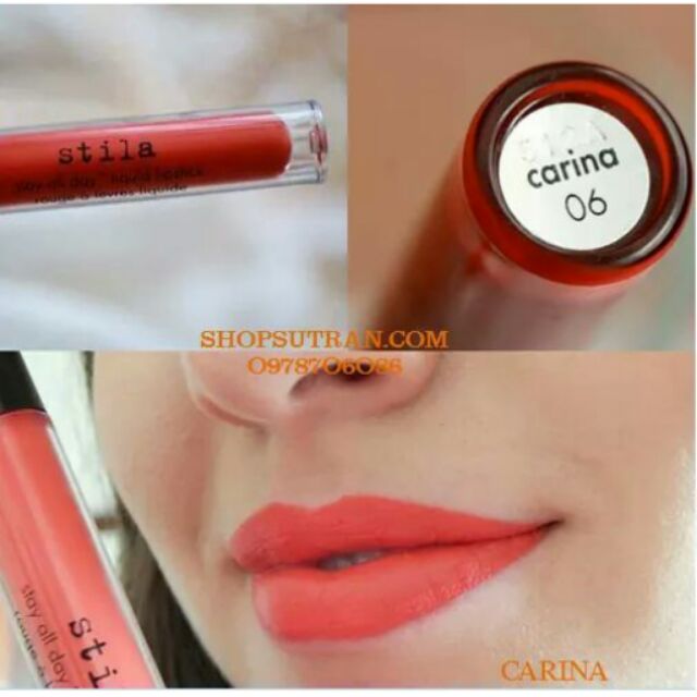 Son Stila Stay All Day Liquid Lipstick - Carina