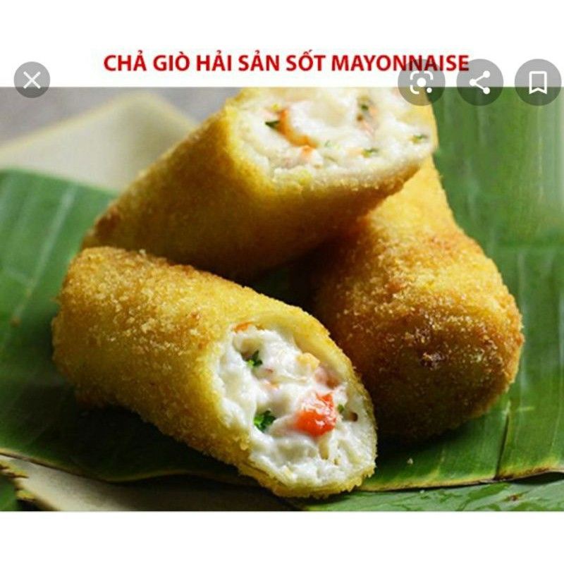 5xấp bánh tráng bò bía đậu xanh chuyên dùng cuốn chả giò.