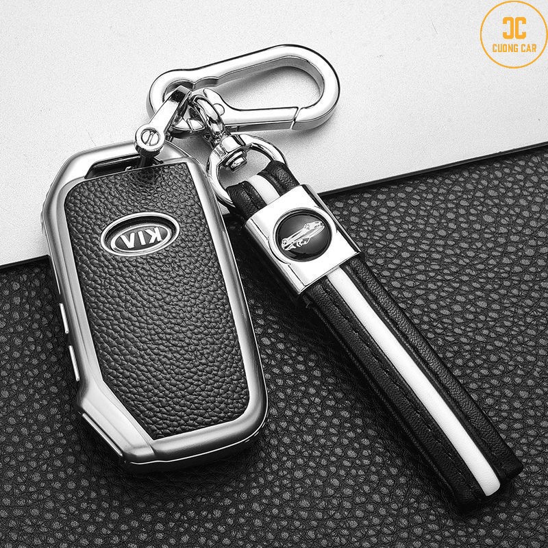 Ốp khóa xe Kia Cerato, Kia Sorento mẫu mới 2020  - chất liệu Da Tpu