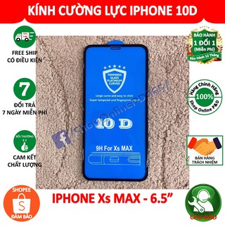 Miếng dán cường lực 10d iphone xs max