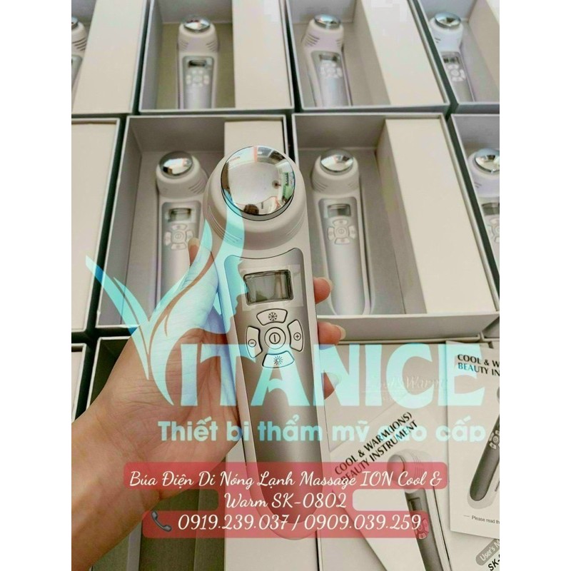 Búa Điện Di Nóng Lạnh Massage ION Cool & Warm | BigBuy360 - bigbuy360.vn