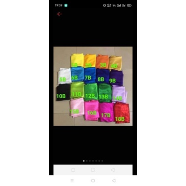 Quần váy lụa/phi bóng