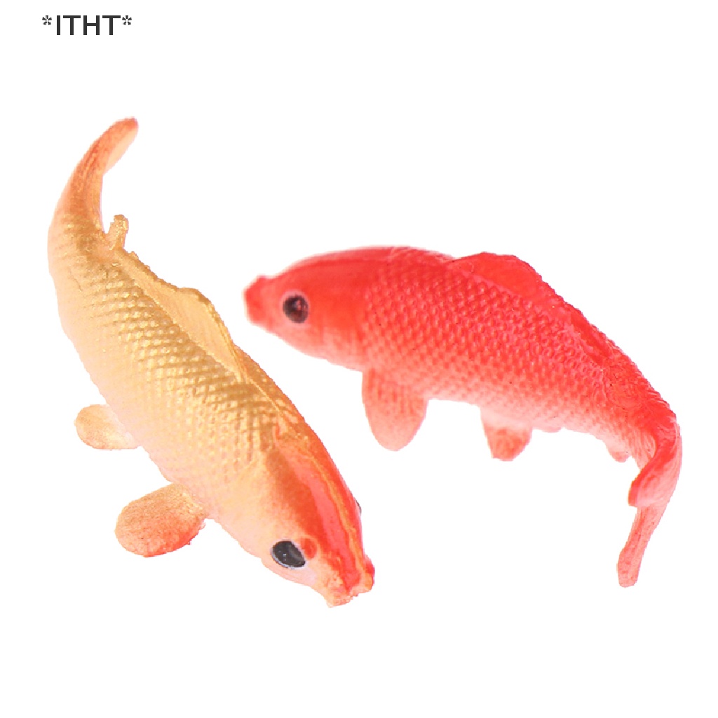 Set 5 mô hình cá chép mini trang trí nhà búp bê