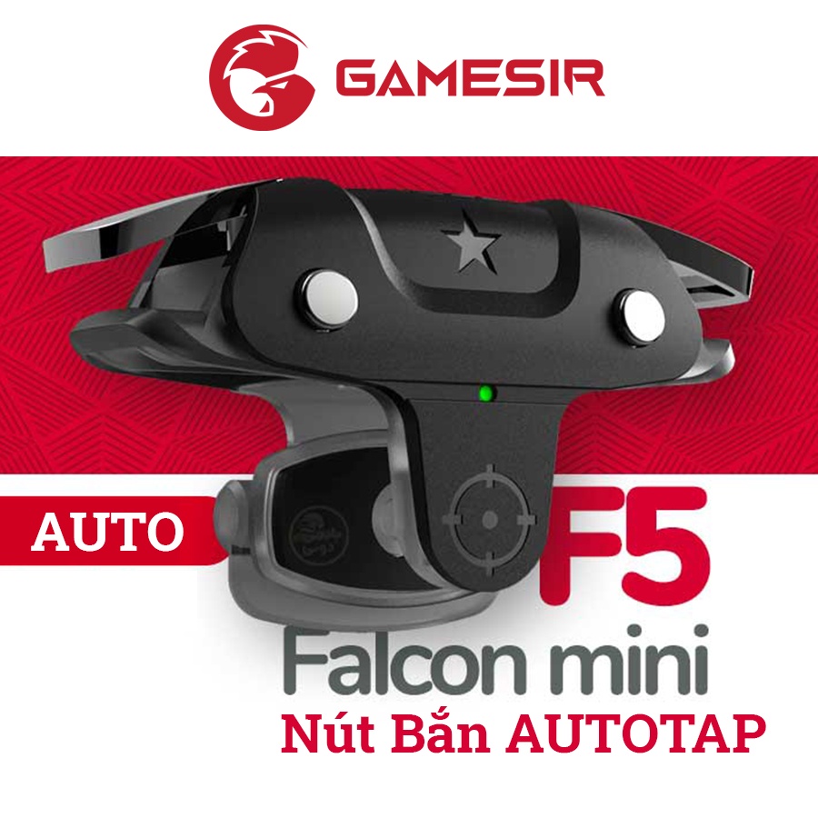 Nút bắn chơi game FPS GameSir F5 Falcon mini/Auto Tap khủng _ Hỗ trợ PUBG Mobile, Liên quân cực tốt