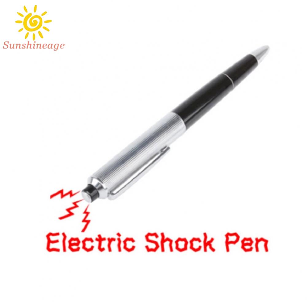 1pcs Creative Electric Shock Pen Toy Utility Gadget Gag Joke Funny Prank Trick