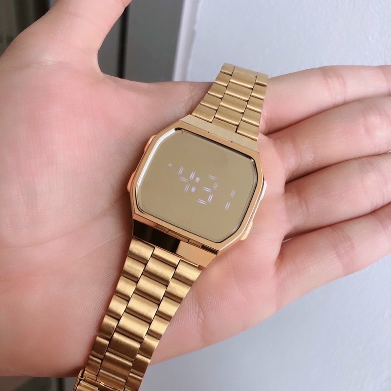 Đồng hồ nam nữ CA cảm ứng tráng gương dây thép cao cấp DHG1 LOUSMORE