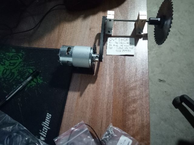 Combo Đầy Đủ Chế Cưa Bàn Motor 775