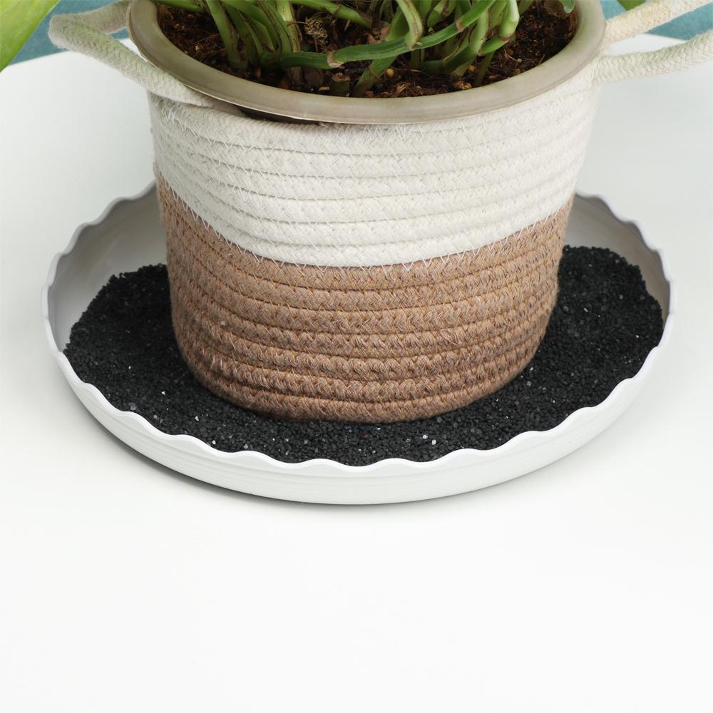 FOREVER Set 3 Khay Nhựa Tròn Đựng Đĩa / Hoa Chịu Được Sức Nặng