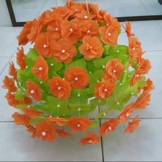 Bộ nguyên liệu hoa mai lụa chậu lớn