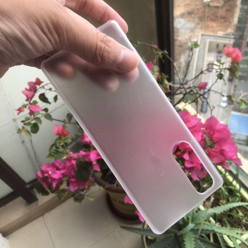 Ốp Điện Thoại Cứng Siêu Mỏng Trong Suốt Chống Trầy Cho sony Xperia5 sony xperia 5 sonyj9210