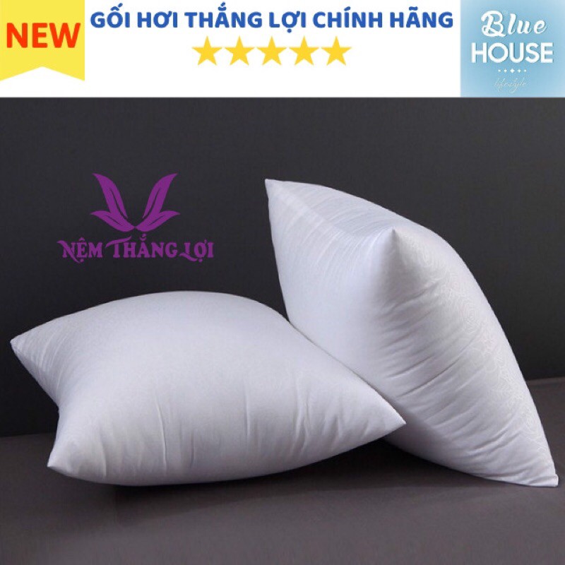 ✅Gối hơi Thắng Lợi cao cấp 40x60cm 50x70cm 100% gòn polyester phồng thoáng khí êm ái