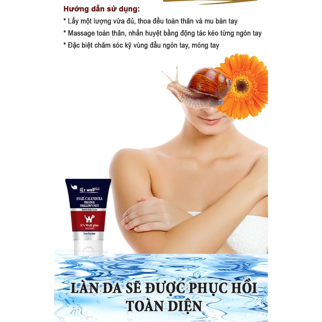 Kem hỗ trợ vùng gót chân bị nứt, nong da, khô & dưỡng mềm da tay it's Well plus 50g | BigBuy360 - bigbuy360.vn