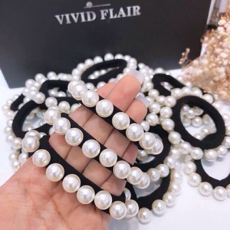 Buộc tóc Ngọc trai nhân tạo