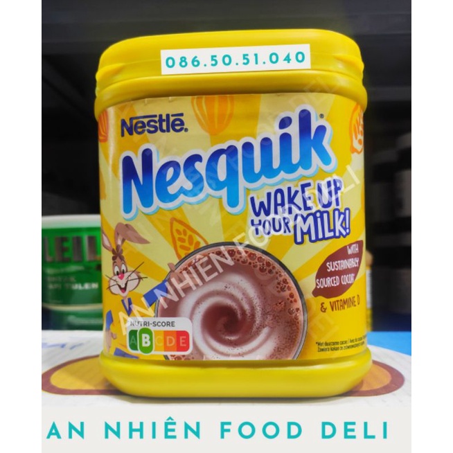 Bột Cacao Nestlé Socola Thức Uống Chocolate Nesquik Hộp 500 Gram