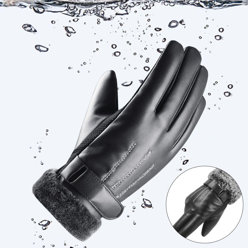 ME Đôi Găng Tay Giữ Ấm Chống Thấm Nước Tiện Lợi Khi Chơi Trượt Tuyết
