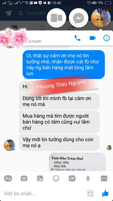 Tinh dầu tràm huế