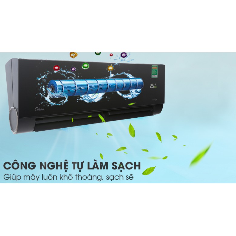 Miễn phí công lắp đặt - Điều Hòa Midea MSVP-13CRDN1 Inverter Wifi 12000BTU Giá 11.490.000đ