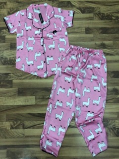Set lụa satin pizama