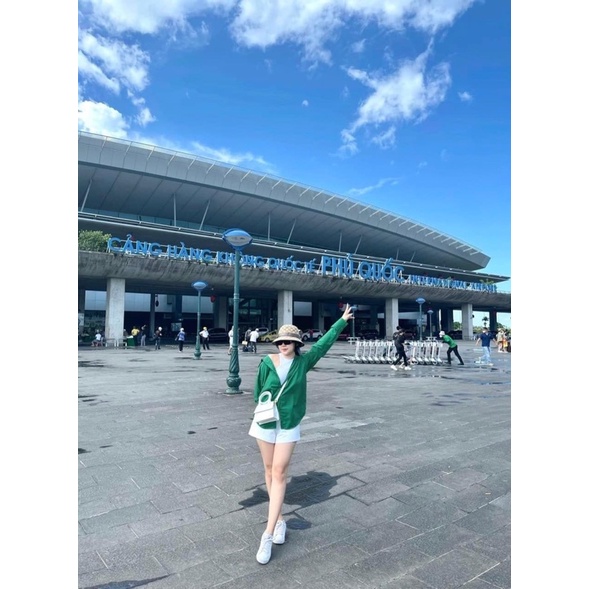 Áo sơ mi đũi xanh