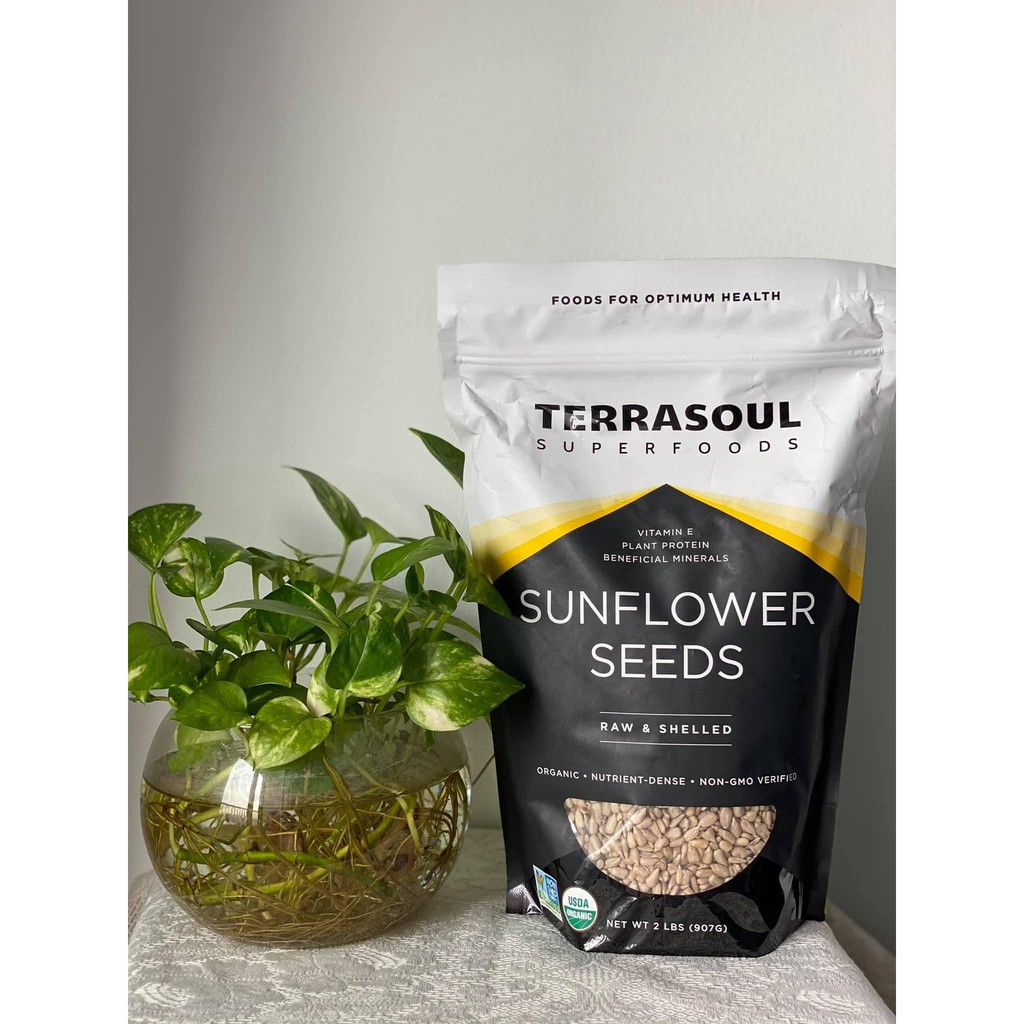 Terrasoul Hạt Hướng Dương Hữu Cơ - Sunflower Seeds 907g