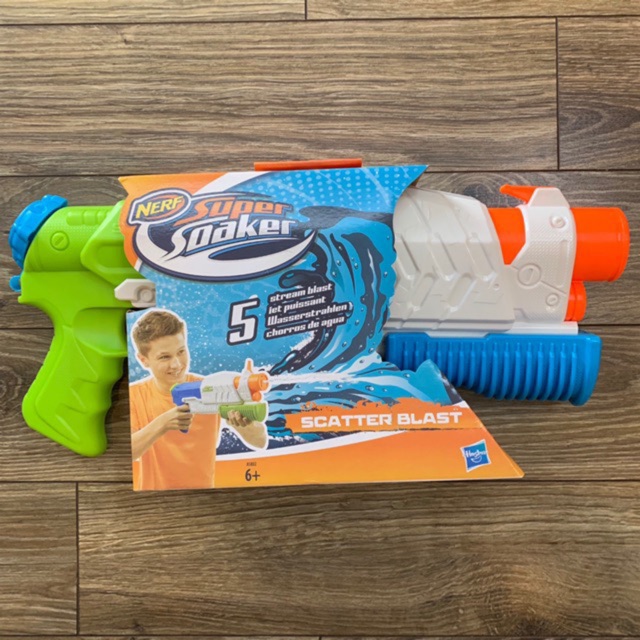 Súng nước nerf super soaker scatter blast