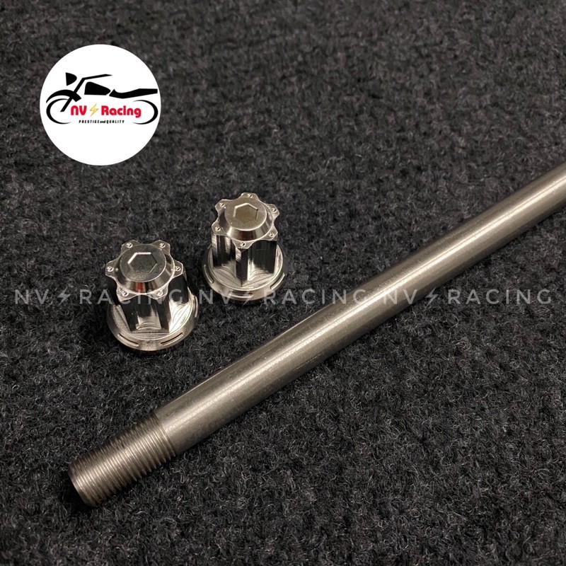 Cốt trước Vario 12ly inox 304 kèm Tán salaya