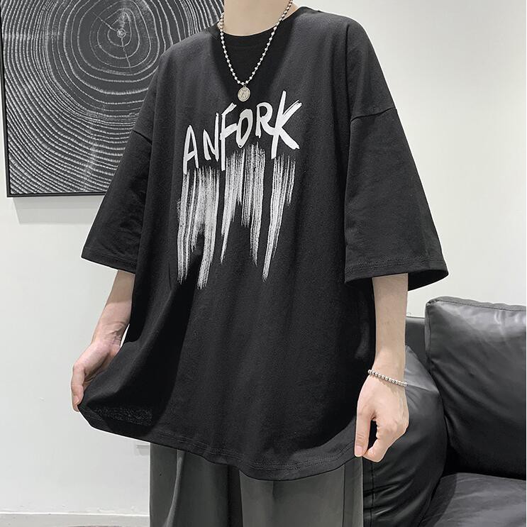 Áo Thun Nam Tay Ngắn In Chữ Trẻ Trung Cá Tính