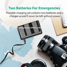 Bộ 2 pin+sạc đôi cho Canon LP-E6/E6N RAVPOWER dùng cho máy ảnh EOS R 90D 5d4 70D 6d2 R6 R5 5D2 5D3 60D 7D2 7D...