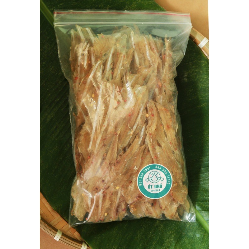 KHÔ CÁ CƠM TRỔNG XẺ THỊT TẨM ỚT NHA TRANG LOẠI NGON (500gr)