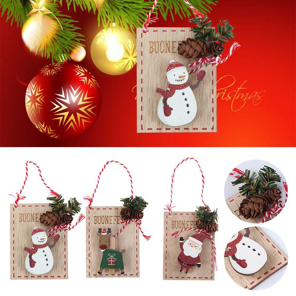 LAKAMIER Kẹp Gỗ Treo Trang Trí Giáng Sinh