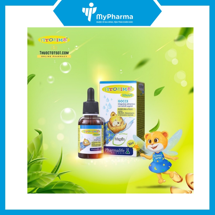Fitobimbi Sonno – Bé ngủ dễ, ngủ sâu, ngủ ngon giấc