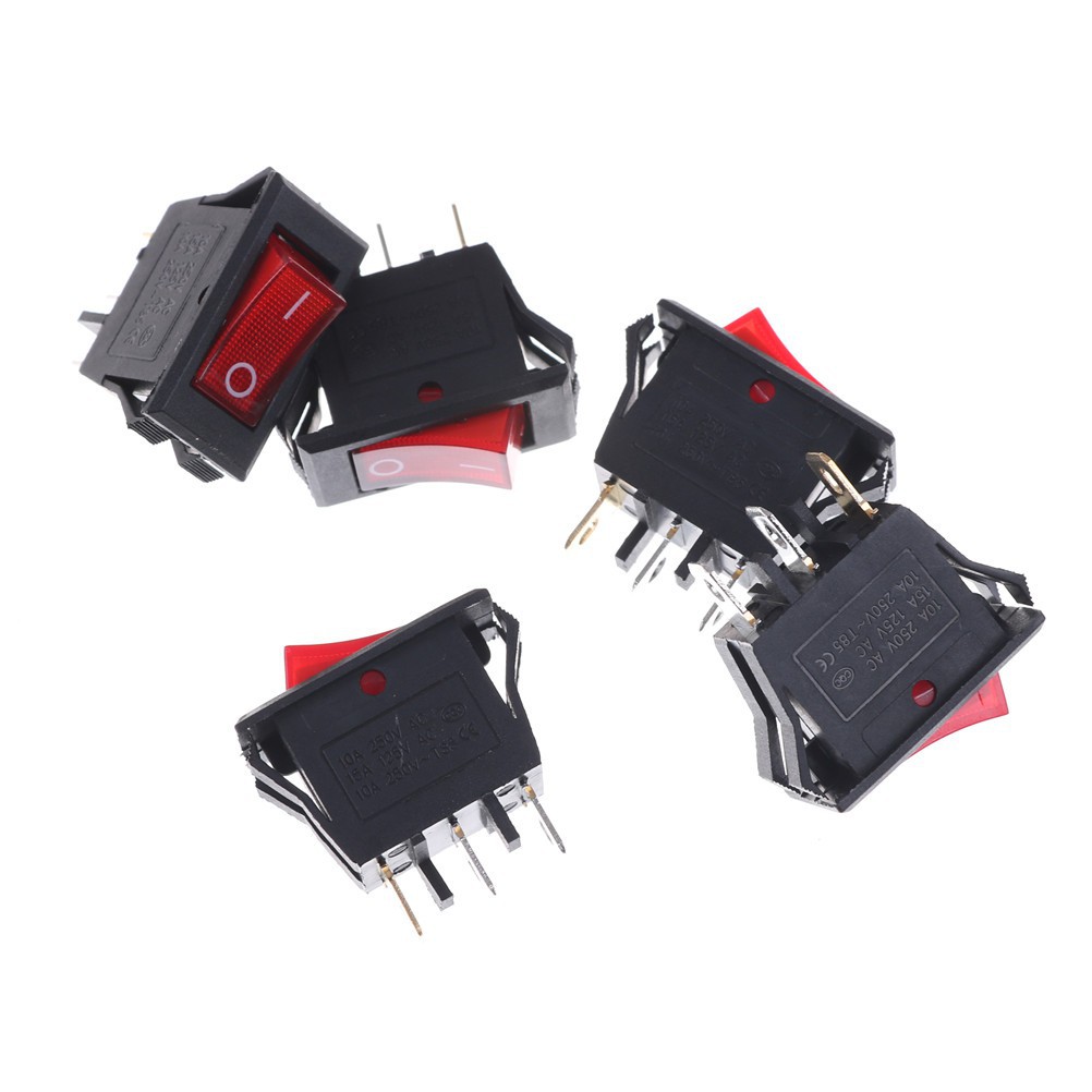 Set 5 Công Tắc ON-OFF 2 Vị Trí 3 Vị Trí AC15A / 250V 20A / 125V