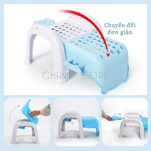 3 In 1 Ghế đa năng gội đầu, làm bàn ăn cho bé.
